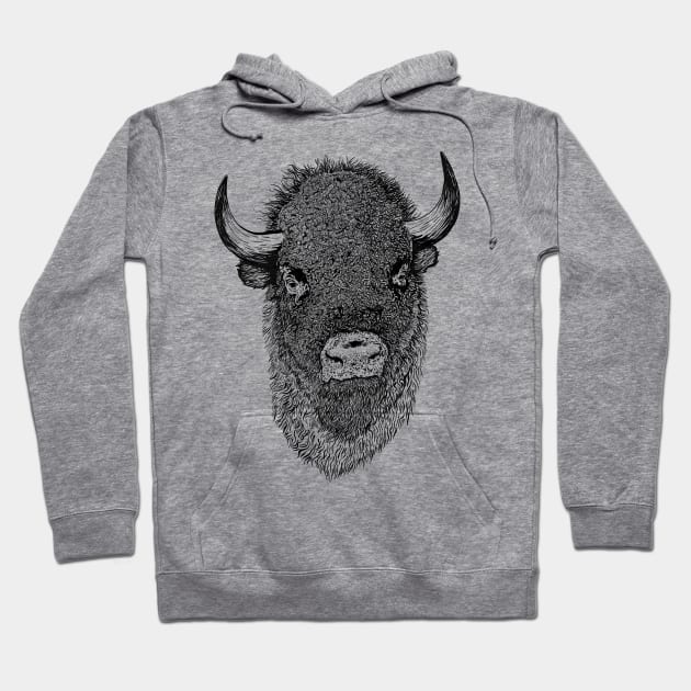 Mr Bison Hoodie by RedSheep